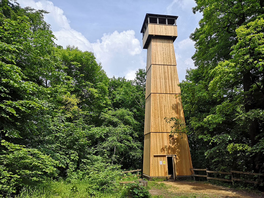 Hünstollen-Turm nach der Sanierung 2021